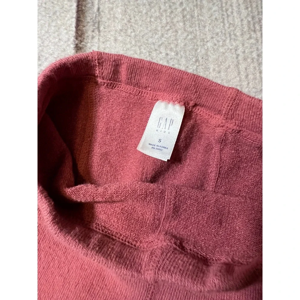 GAP Kids‎ Girls Rose Pink Textured Knit Tights Size S